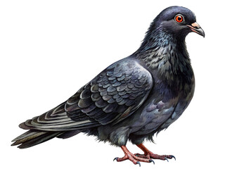 Naklejka premium pigeon bird