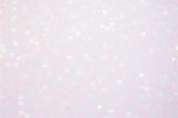 Playful hearts of various sizes and colors seem to be dancing across a clean white background, creating a charming and enchanting scene