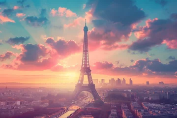 Fotobehang Eiffel Tower Paris  © rouda100