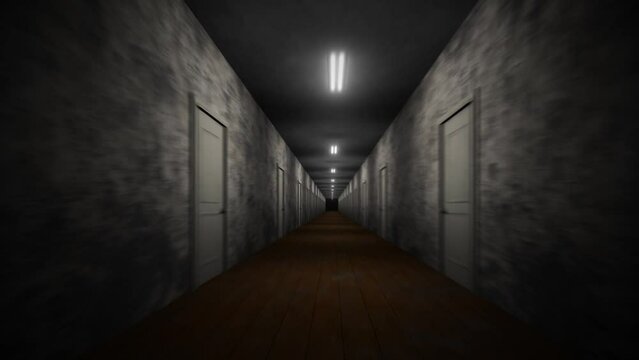 4K Horror Corridor