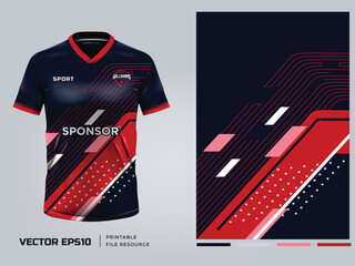 Sport shirt apparel design, Soccer jersey mockup and design for sport uniform