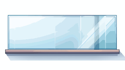 Illustration of single glass. Section for double 
