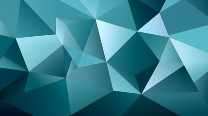 Fototapeta premium Blue background with geometric shapes and a watercolor texture in a light blue color