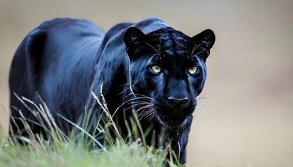 A Panther With Its Eyes Darting Back And Forth Wa Upscaled 2