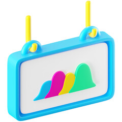 3D Icon Presentation Illustration