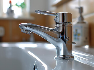 Detailed View of Sleek Faucet Extenders