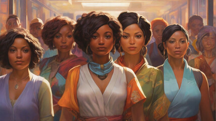 Strength in diversity - women of many cultures