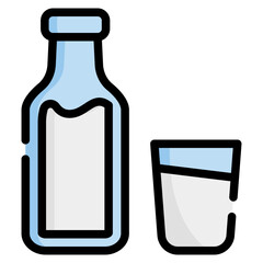 Milk Bottle Icon