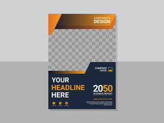 Creative corporate book cover design