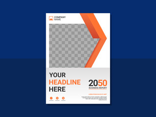 Creative corporate book cover design