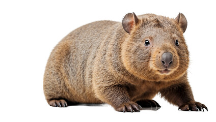 wombat isolated on transparent background
