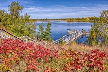 Lake Bronson State Park in North Western Minnesota