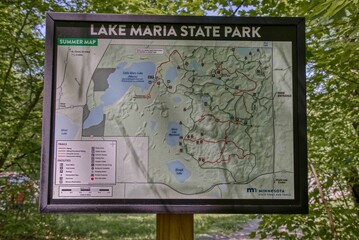 Lake Maria State Park is located in Minnesota - 762870243
