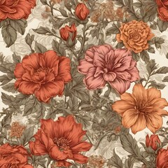 seamless floral background