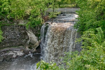 Minneopa State Park is located in South West Minnesota - 762874436
