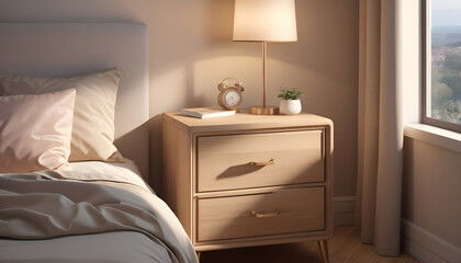 bedside cabinet near bed interior luxury 8