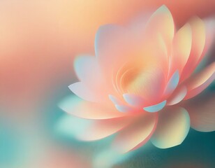 abstract background with flowers