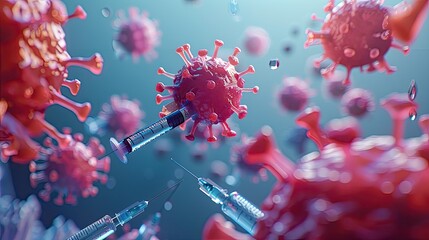 A public service announcement campaign on the importance of vaccinations, utilizing various media platforms