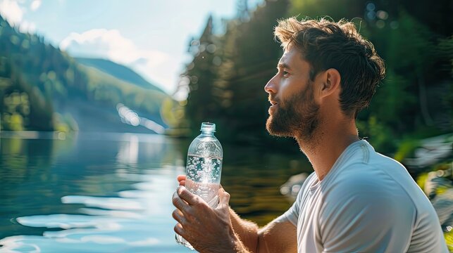 An infographic on the benefits of hydration, promoting awareness of water's role in health