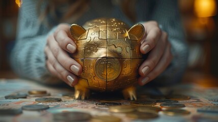 woman shareholder investing in bitcoin etf and etf de ethereum