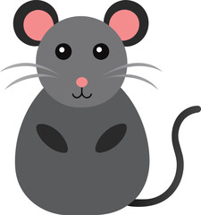 Hand drawn mice mouse vector