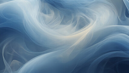 Obraz premium abstract background in shades of blue with swirling patterns