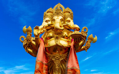 Golden Ganesha has old power in religious sites that are separated from the latter