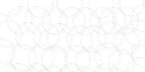 White and grey abstract modern transparency circle presentation background. Object web design. Round shape. Minimal poster.