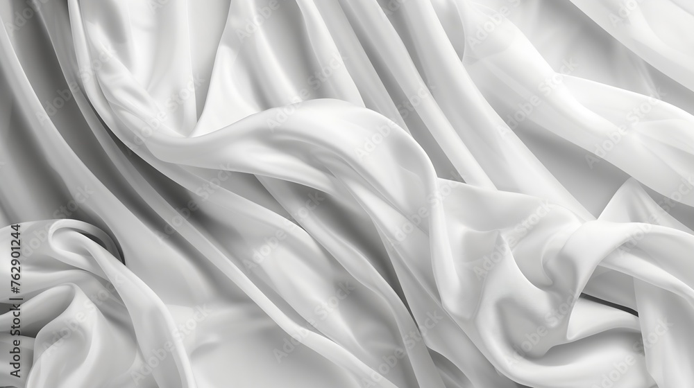 Poster whitegray gradient fabric background for the background decorate natural clean design texture wallpa