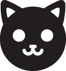 Purrfect Presence: Cat Emoji Vector

