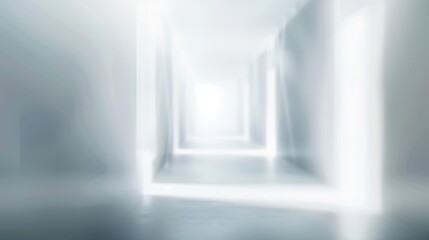 Abstract blurred pathway white background for backdrop design composition for  website magazine or graphic for commercial campaign design : Generative AI
