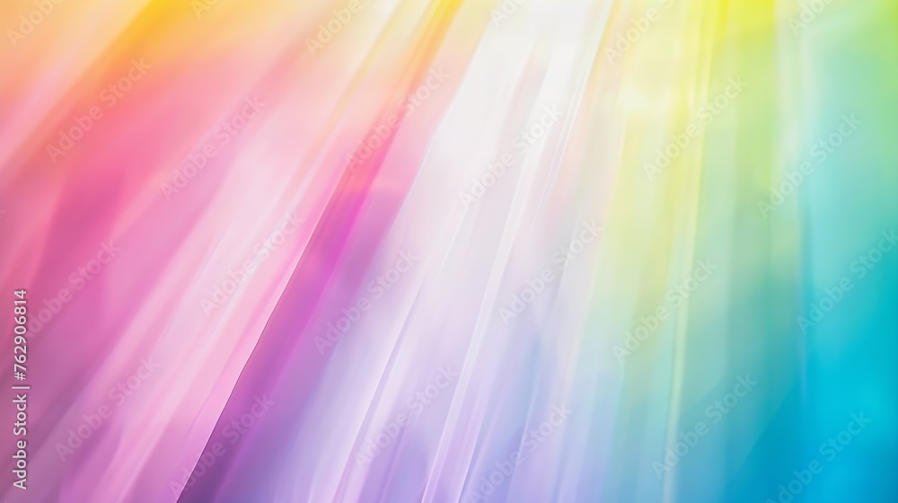 Leinwandbilder blurred colored abstract background smooth transitions of iridescent colors colorful gradient rainbo