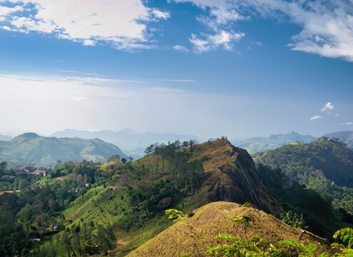 Beautiful landscape in Little Adams's peak, Ella, Srilanka