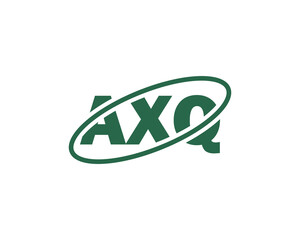 AXQ logo design vector template