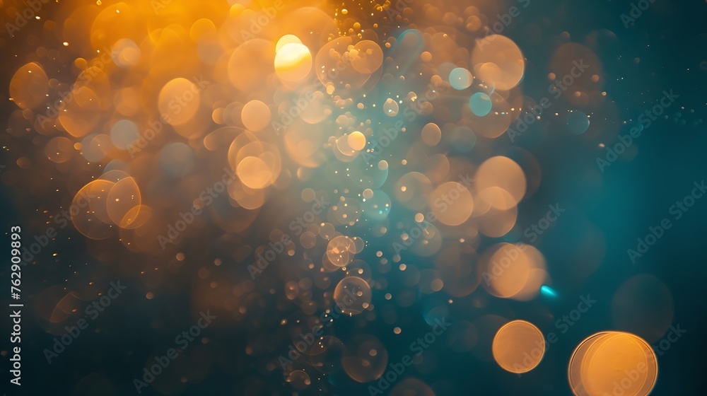 Poster blur glow overlay lens flare filter bokeh sunlight glare leak retro illumination effect defocused or