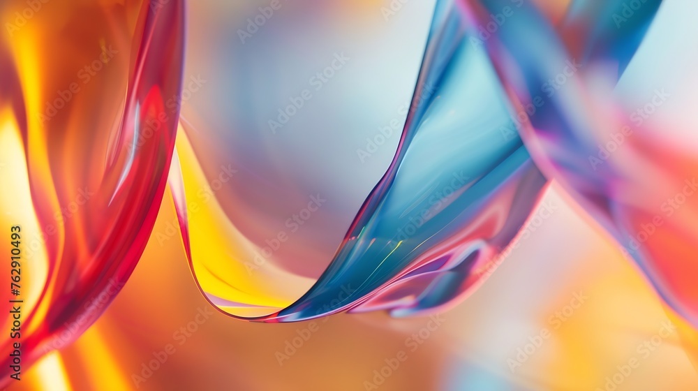 Poster blur abstract background : generative ai