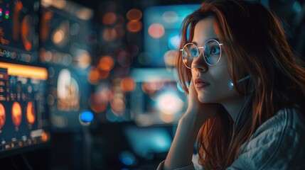 "Empowering Daily Life with IoT: Woman IT Specialist Leading Smart Technology Integration