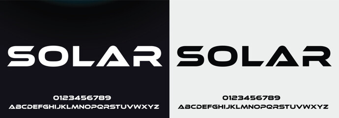 Abstract Fashion font alphabet. Minimal modern urban fonts for logo, brand, fashion, Heading etc. Typography typeface uppercase lowercase and number. vector illustration full Premium look and quality