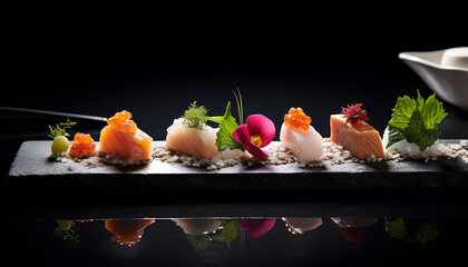 Japanese Omakase Sushi, premium form of culinary art from Asia