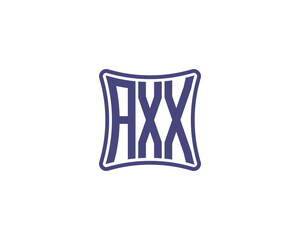 AXX Logo design vector template