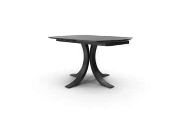 table isolated on white