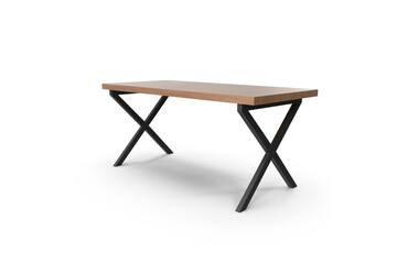 table isolated on white background