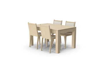 chairs and table