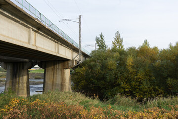 鉄道橋の風景