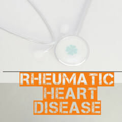 CHD (Congenital Heart Disease), text HEART MUSCLE DISEASE, medical concept. HEART DISEASE card....