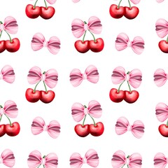 Berry ribbon seamless