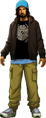 Skateboarder Character Design