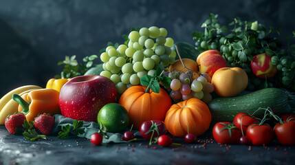 Fresh fruits and vegetables refer to produce that is recently harvested and has not undergone any significant processing