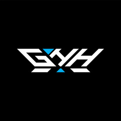 GHH letter logo vector design, GHH simple and modern logo. GHH luxurious alphabet design