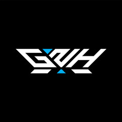 GNH letter logo vector design, GNH simple and modern logo. GNH luxurious alphabet design